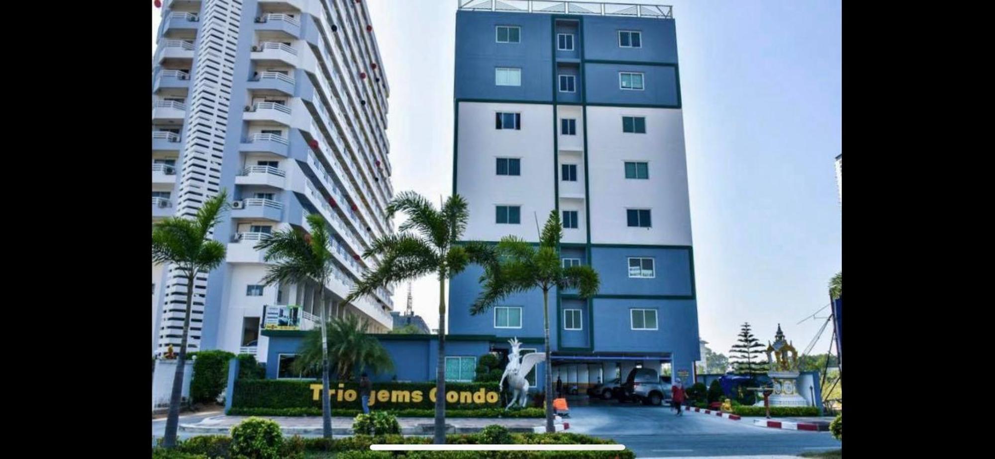 Trio Gems Condo, Pattaya Thailand Jomtien Beach Exterior foto